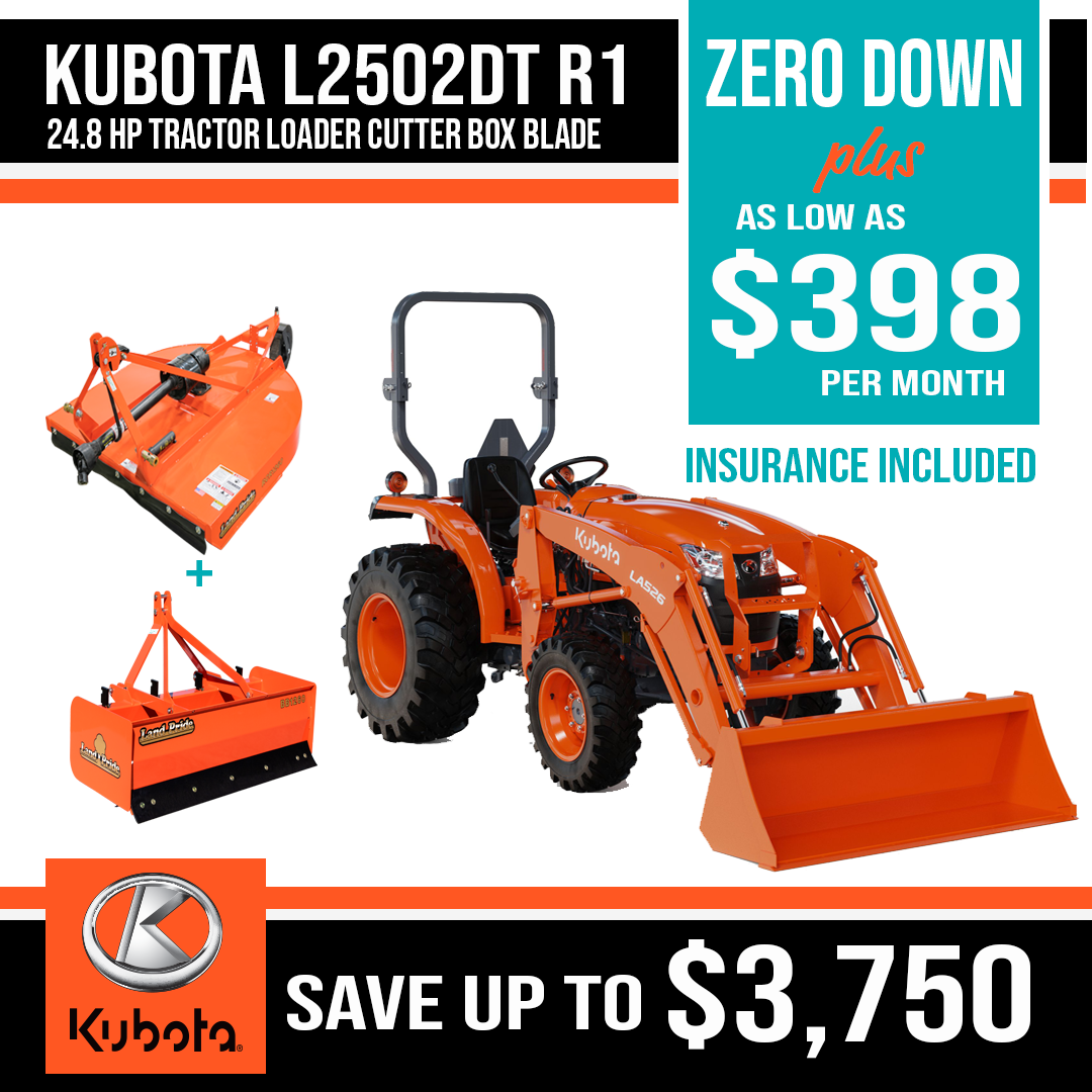L2502DT Package - WC Tractor